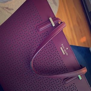 Kate Spade New York burgundy purse